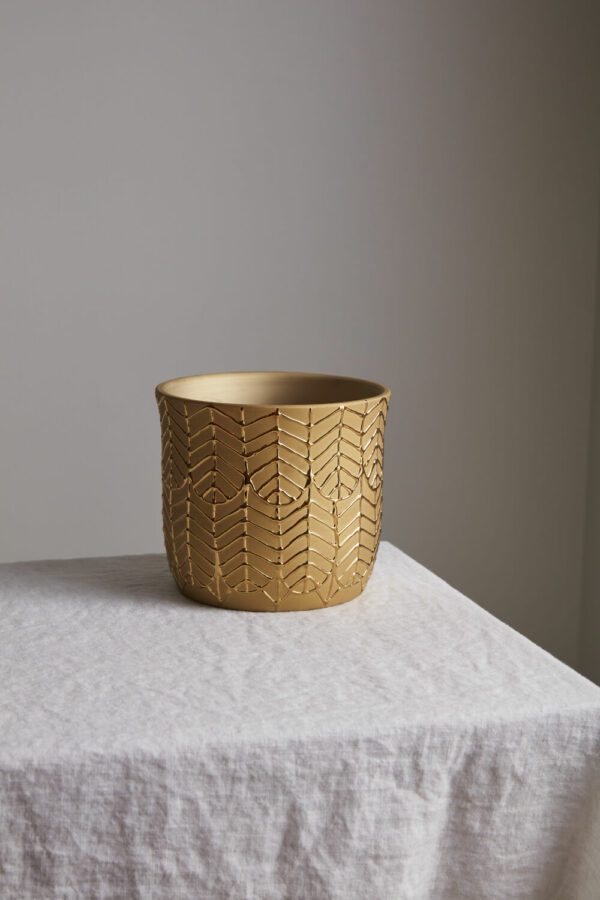 Aurum Large Textured Pot