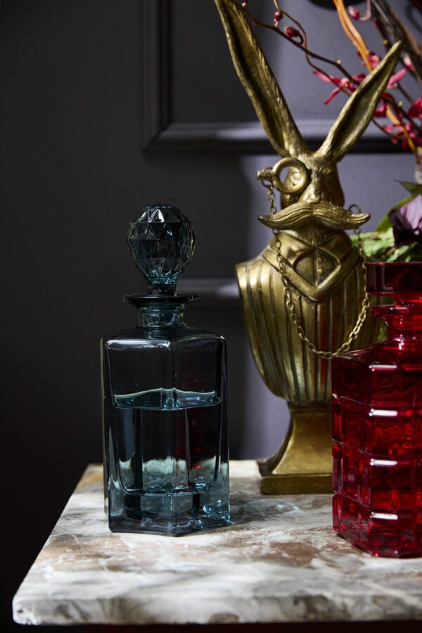 Blue Baudelaire Decanter