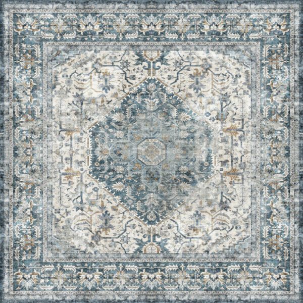 Adama Light Blue David Rug