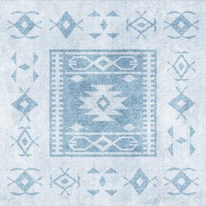 Adama Blue Dune Rug