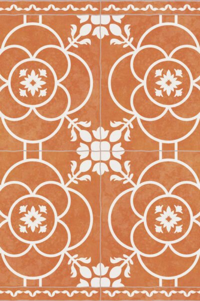 Adama Orange Lisa Rug