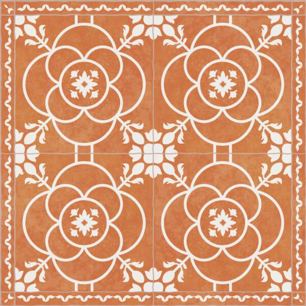 Adama Orange Lisa Rug