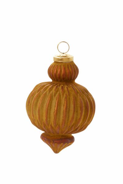 Double Bauble Nutmeg Ornament