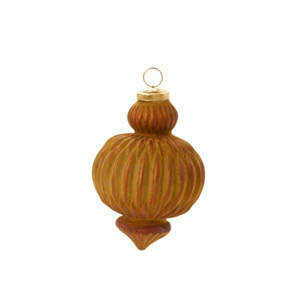 Double Bauble Nutmeg Ornament