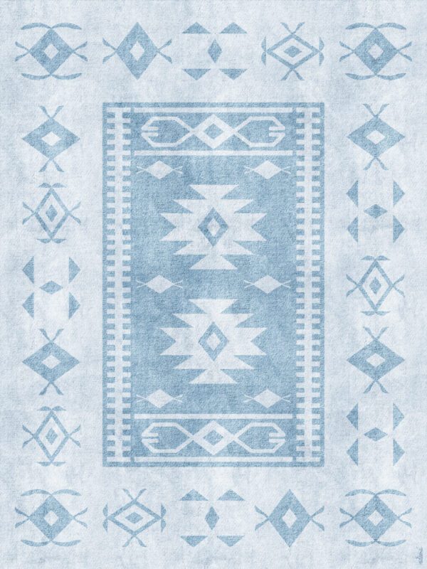 Adama Blue Dune Rug