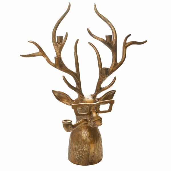 Frankie the Stag Large Candelabra