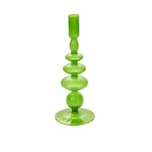 Green Wizard Large Candlestick