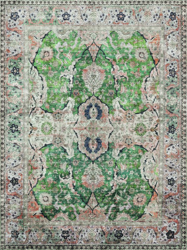 Adama Green Hannah Rug