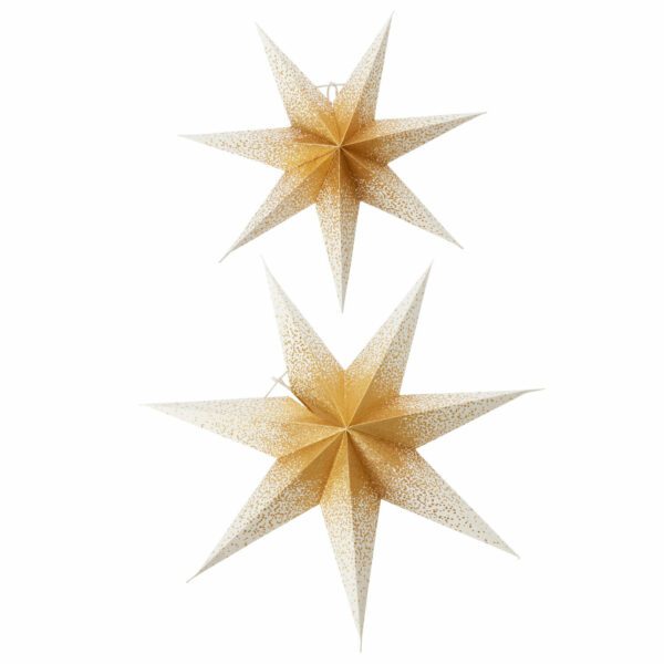 Large Shimmering Paper Star.1