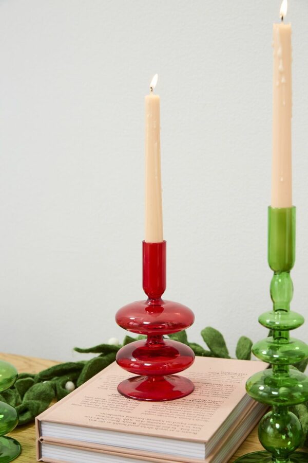 Red Wizard Small Candlestick