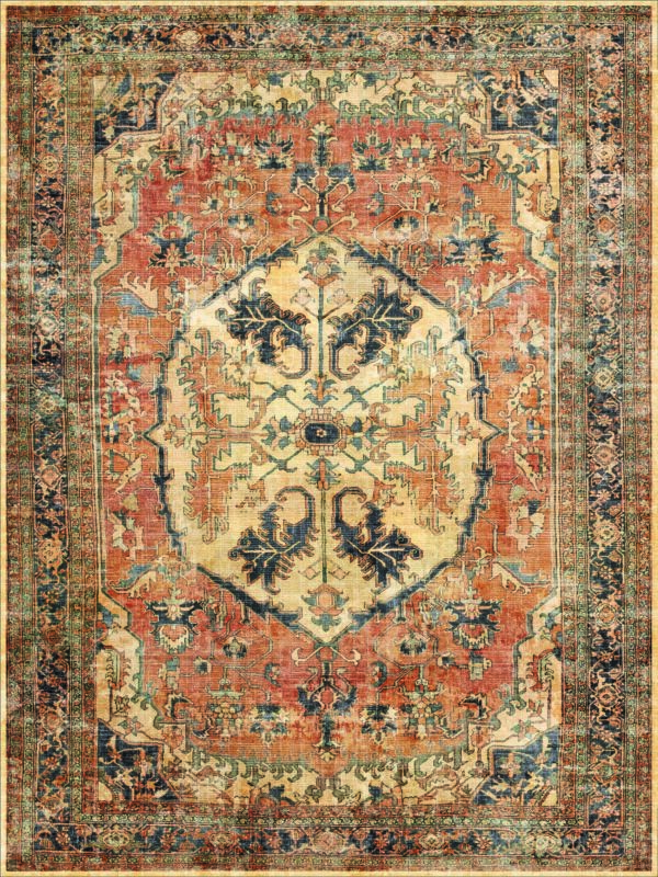 Adama Orange Samuel Rug