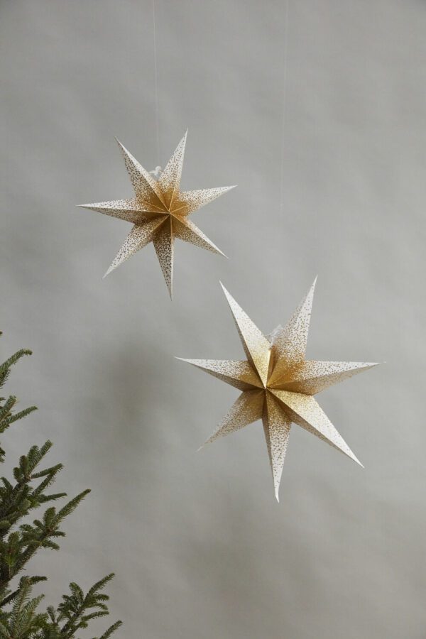 Small Shimmering Paper Star.1