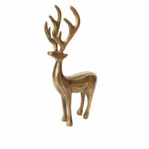 Standing Prancer Reindeer Figurine