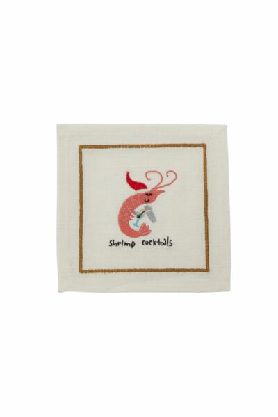 Tipsy Shrimp Cocktail Napkin