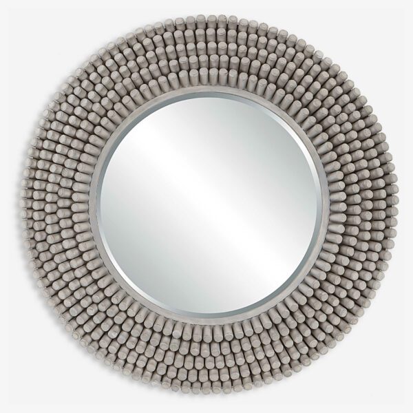 Grey Portside Round Mirror.1