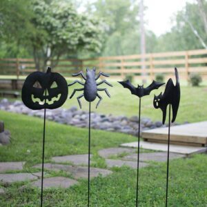 Halloween Yard Stakes, Set of 4