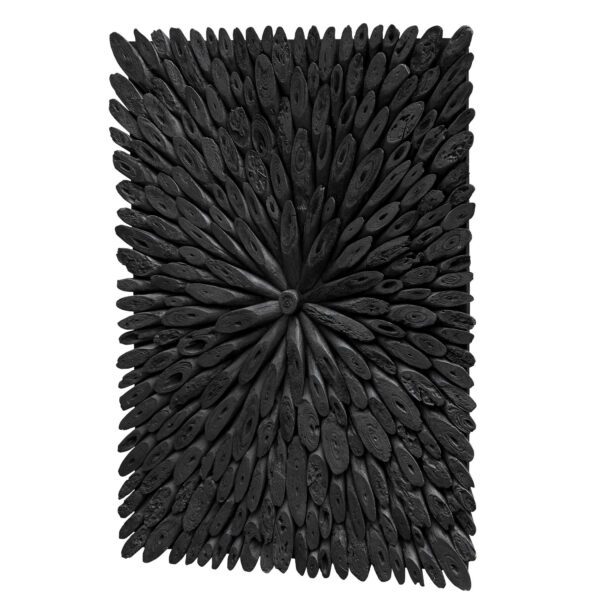 Black Bahama Wood Wall Decor