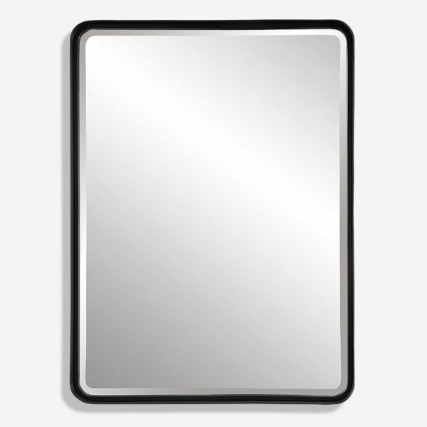 Black Crofton Large Mirror