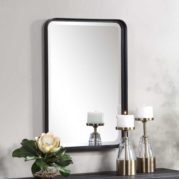 Black Crofton Vanity Mirror