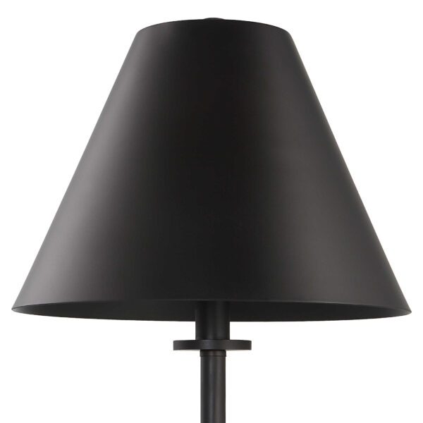 Black Pilot Buffet Lamp