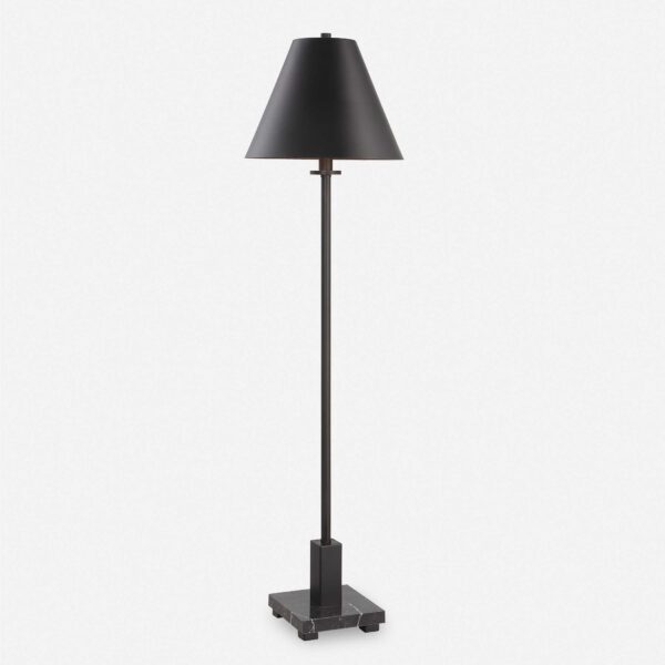 Black Pilot Buffet Lamp