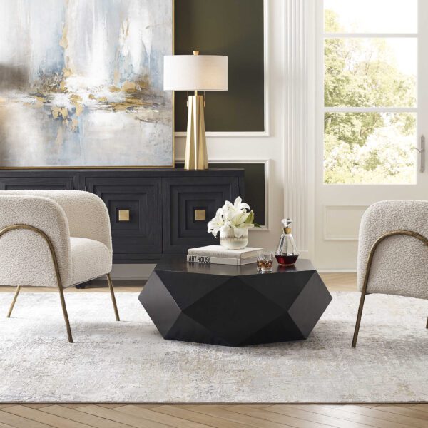 Black Volker Small Coffee Table