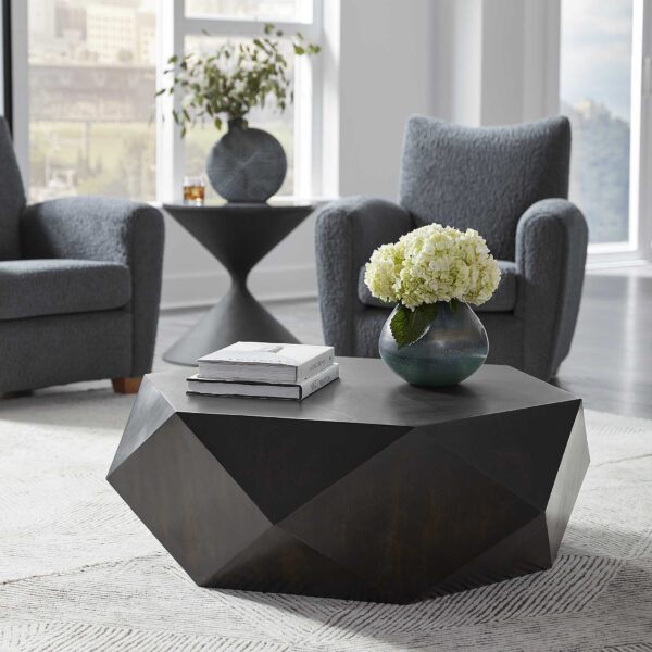 Black Volker Small Coffee Table