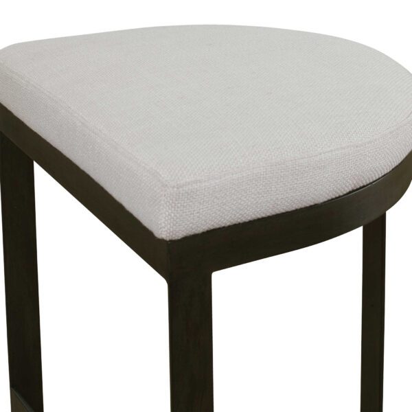 Black and Beige Ivanna Counter Stool