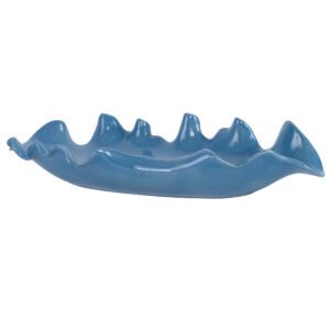 Blue Ruffled Feathers Bowl