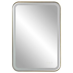 Brass Crofton Lighted Vanity Mirror