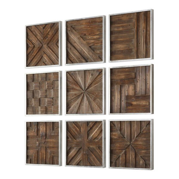 Bryndle Squares Wood Wall Decor