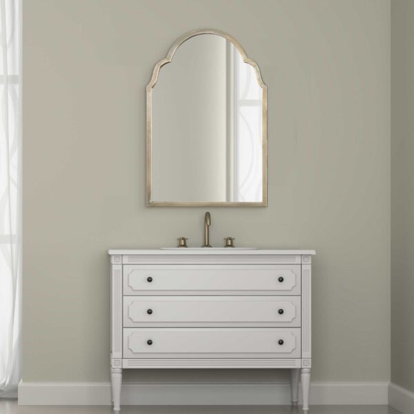 Champagne Brayden Petite Arch Mirror