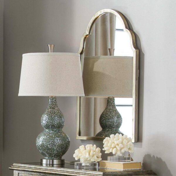 Champagne Brayden Petite Arch Mirror