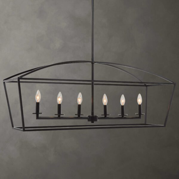 Clayton 6-Light Linear Chandelier