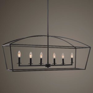 Clayton 6-Light Linear Chandelier