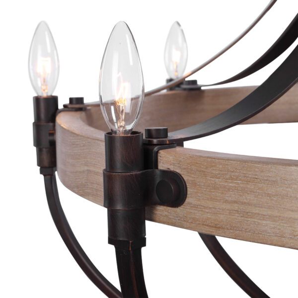 Dubois 8-Light Chandelier