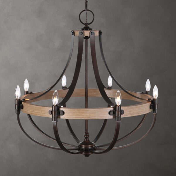 Dubois 8-Light Chandelier