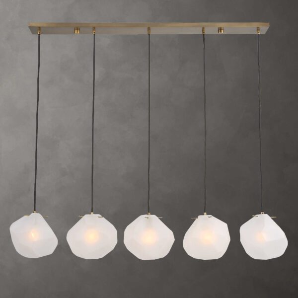 Geodesic 5-Light Pendant