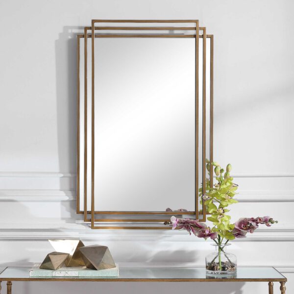 Gold Amherst Mirror