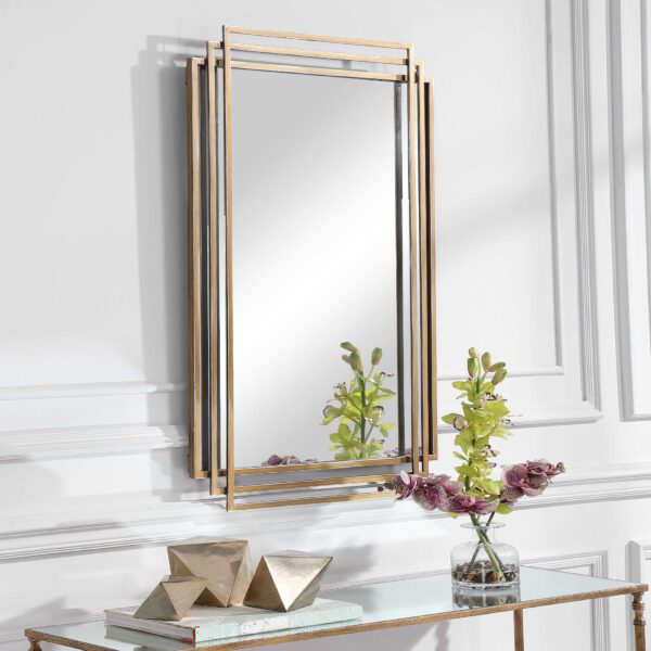 Gold Amherst Mirror