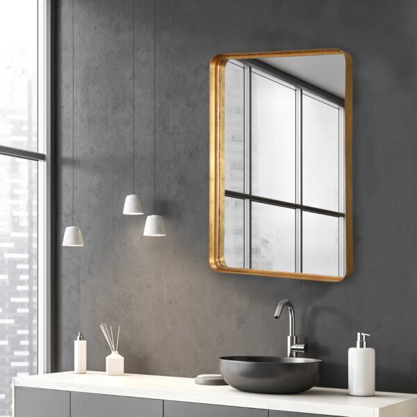 Gold Crofton Large Mirror