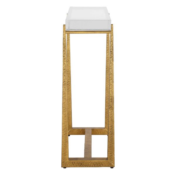 Gold Midas Accent Table