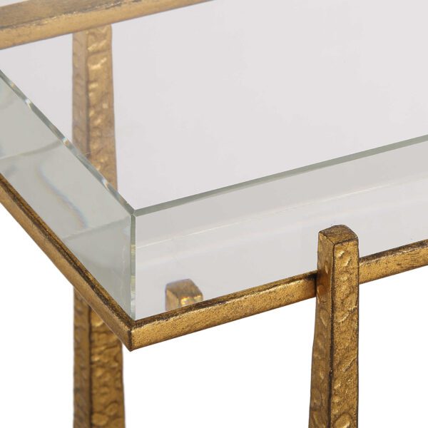 Gold Midas Accent Table