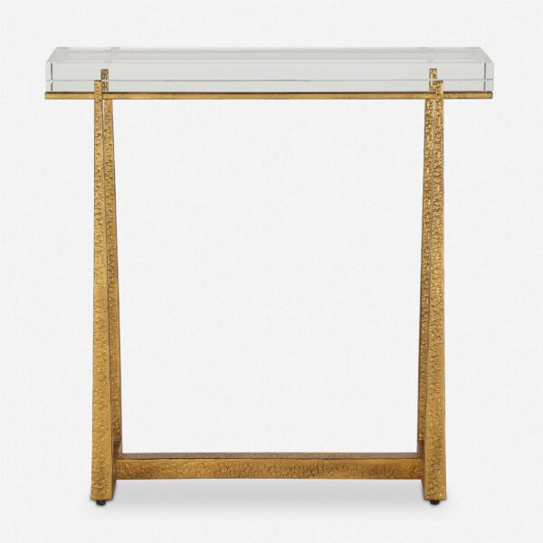 Gold Midas Accent Table