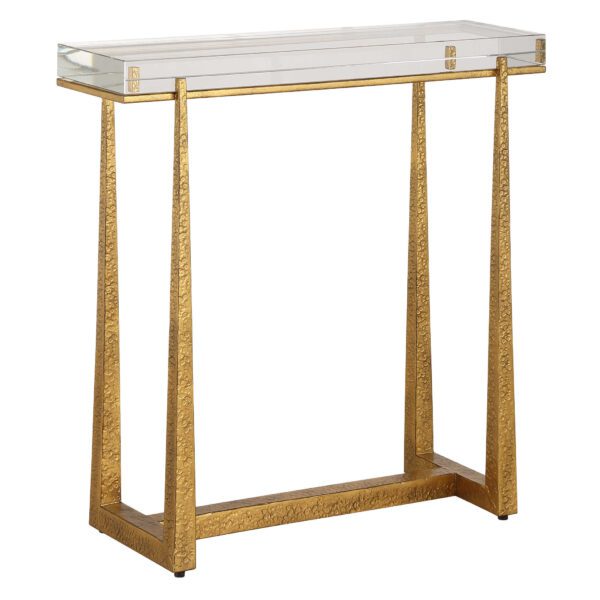 Gold Midas Accent Table