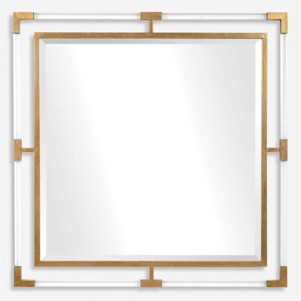 Gold Square Balkan Mirror