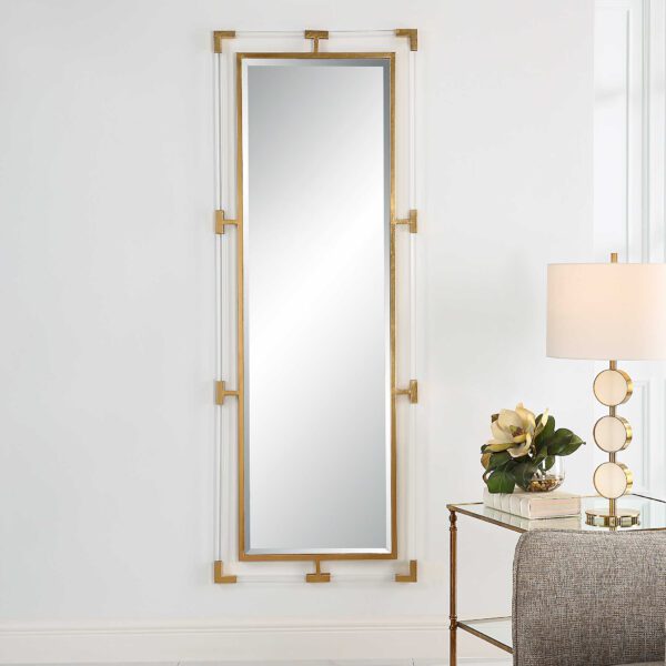 Gold Tall Balkan Mirror