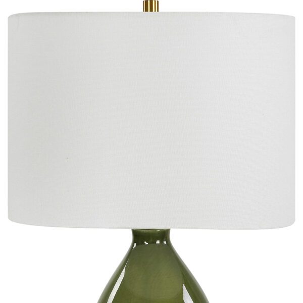 Green Gourd Table Lamp