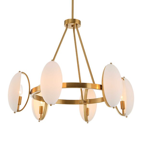 Oviform 6-Light Chandelier