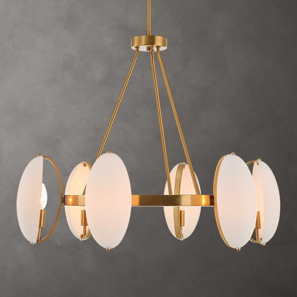 Oviform 6-Light Chandelier